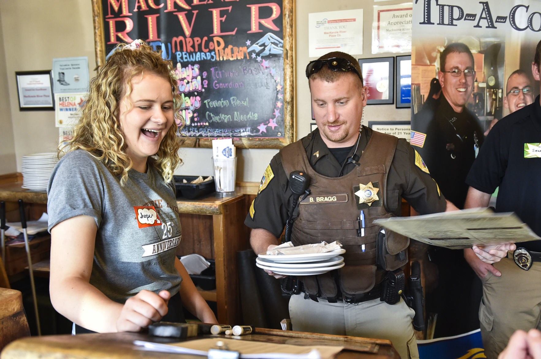 Tip-A-Cop at MacKenzie River Pizza